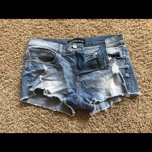 Express jean shorts